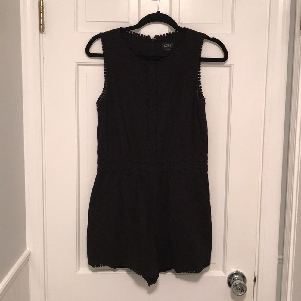 Loft Black Romper